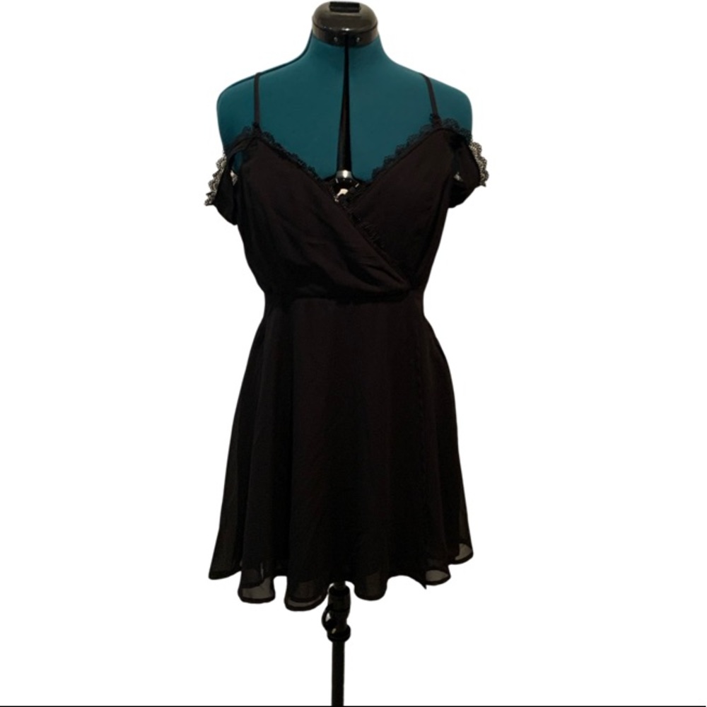 Lulu's little black fit & flare dress - NWOT